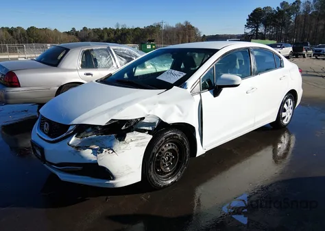 2014 Honda Civic Lx from USA, damaged, VIN 19XFB2F59EE009734